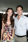 Olivia Chantecaille and Eric Villency  at the Mercedes Benz Polo Challenge on Bridgehamtpon, N.Y. on 8-7-04.<br>photo by Rob Rich copyright 2004<br>516-676-3939<br>robwayne1@aol.com