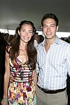 Olivia Chantecaille and Eric Villency  at the Mercedes Benz Polo Challenge on Bridgehamtpon, N.Y. on 8-7-04.<br>photo by Rob Rich copyright 2004<br>516-676-3939<br>robwayne1@aol.com