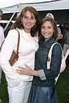 Lorraine Bracco and daughter Stella Keitel  at the Mercedes Benz Polo Challenge on Bridgehamtpon, N.Y. on 8-7-04.<br>photo by Rob Rich copyright 2004<br>516-676-3939<br>robwayne1@aol.com