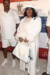 Aretha Franklin at the Sean P. Diddy Coombs  annual White Party on July 4, 2004at the Sony Playstation 2 Estate in Bridgehampton, N.Y.  (Photo by Rob Rich/Everett Collection)