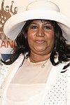 Aretha Franklin at the Sean P. Diddy Coombs  annual White Party on July 4, 2004at the Sony Playstation 2 Estate in Bridgehampton, N.Y.  (Photo by Rob Rich/Everett Collection)