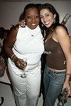 NEW YORK - MAY29: Star Jones with owner Shamin Abas at the Phat Farm &quotDiva&quot party at Resort nightclub  on May 29, 2004 in Easthampton, New York. <br>  (Photo by Rob Rich/Getty Images) 