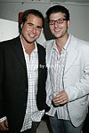 NEW YORK - MAY29: Promotional Director of  Resort Josh Sagman with owner Frank Cilione at the Phat Farm &quotDiva&quot party at Resort nightclub  on May 29, 2004 in Easthampton, New York. <br>  (Photo by Rob Rich/Getty Images) 