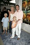Jack Cook, Christie Brinkley, Sailor Cook, and Peter Cook  at the RIDING GIANTS movie premiere on July 2, 2004 at the Southampton Cinema in Southampton, N.Y.<br>photo by Rob Rich copyright 2004 516-676-3939 robwayne1@aol.com