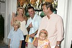 Jack Cook, Christie Brinkley, Jeff Clark,Sailor Cook, and Peter Cook  at the RIDING GIANTS movie premiere on July 2, 2004 at the Southampton Cinema in Southampton, N.Y.<br>photo by Rob Rich copyright 2004 516-676-3939 robwayne1@aol.com