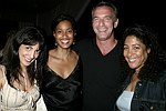 Daniella Rich, Eden Williams, David Shorr, and Julie Walker at the after party for the movie premiere of 'RIDING GIANTS' at the Southampton home of Andrew Rosen on 7-2-04<br>photo by Rob Rich copyright 2004  516-676-3939