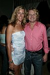 Eric Richman and Eiseley Morgan  at the after party for the movie premiere of 'RIDING GIANTS' at the Southampton home of Andrew Rosen on 7-2-04<br>photo by Rob Rich copyright 2004  516-676-3939