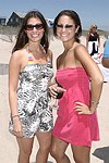 Betsy Rudnick and Jasmin Rosemberg at the 'Riding Giants' beach party at the Watermill ocean front residence of Alex von Furstenberg on 7-3-04<br>photos by Rob Rich copyright 2004  516-676-3939