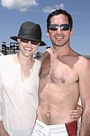 Gregg and Helen Demerjian  at the 'Riding Giants' beach party at the Watermill ocean front residence of Alex von Furstenberg on 7-3-04<br>photos by Rob Rich copyright 2004  516-676-3939