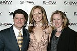 Michael McGrath (plays Chick Clark in Wonderful Town)<br>Jennifer Westfeldt, and  Kathleen Marshall (director - Wonderful Town) at the First Annual &quotShow People&quot Tony Awards Party<br>May 24, 2004 - Gotham Hall<br>New York City<br>photo by Rob Rich copyright 2004<br>516-676-3939<br>robwayne1@aol.com