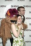 Trekkie Monster, Stephanie D'Abruzzo and Rick Lyon at the First Annual &quotShow People&quot Tony Awards Party<br>May 24, 2004 - Gotham Hall<br>New York City<br>photo by Rob Rich copyright 2004<br>516-676-3939<br>robwayne1@aol.com