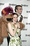 Trekkie Monster, Stephanie D'Abruzzo and Rick Lyon at the First Annual &quotShow People&quot Tony Awards Party<br>May 24, 2004 - Gotham Hall<br>New York City<br>photo by Rob Rich copyright 2004<br>516-676-3939<br>robwayne1@aol.com