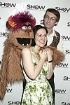 Trekkie Monster, Stephanie D'Abruzzo and Rick Lyon at the First Annual &quotShow People&quot Tony Awards Party<br>May 24, 2004 - Gotham Hall<br>New York City<br>photo by Rob Rich copyright 2004<br>516-676-3939<br>robwayne1@aol.com