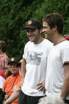 Actor Gregg Bello at the Artist and Writer's Annual Softball game in Easthampton on 8-21-04.  photo by Rob Rich copyright 2004 516-676-3939  robwayne1@aol.com
