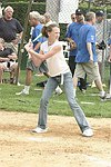  at the Artist and Writer's Annual Softball game in Easthampton on 8-21-04.  photo by Rob Rich copyright 2004 516-676-3939  robwayne1@aol.com