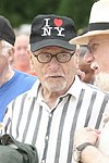 Eli Wallach at the Artist and Writer's Annual Softball game in Easthampton on 8-21-04.  photo by Rob Rich copyright 2004 516-676-3939  robwayne1@aol.com