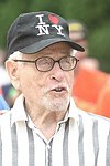 Eli Wallach at the Artist and Writer's Annual Softball game in Easthampton on 8-21-04.  photo by Rob Rich copyright 2004 516-676-3939  robwayne1@aol.com