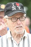 Eli Wallach at the Artist and Writer's Annual Softball game in Easthampton on 8-21-04.  photo by Rob Rich copyright 2004 516-676-3939  robwayne1@aol.com