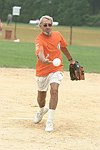 Roy Scheider at the Artist and Writer's Annual Softball game in Easthampton on 8-21-04.  photo by Rob Rich copyright 2004 516-676-3939  robwayne1@aol.com