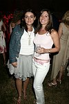 Erica Corsano and Kate Cutler  at the Southhampton Hospital Benefit in Southampton, N.Y. on August 7, 2004.photo by Rob Rich copyright 2004<br>516-676-3939<br>robwayne1@aol.com