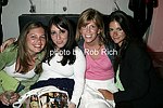 Hope Orenstein, Sharon Shem-Tov, Jessica Potruch, and Janine Forte on 5-30-04 at the Hamptons Magazine/La Perla party at Star Room in Wainscott.<br>photo by Rob Rich copyright 2004<br>516-676-3939<br>robwayne1@aol.com