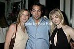 Tracy Collins, Aaron Lam, and  Sandra Sadowski on 5-30-04 at the Hamptons Magazine/La Perla party at Star Room in Wainscott.<br>photo by Rob Rich copyright 2004<br>516-676-3939<br>robwayne1@aol.com