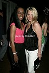 Sheryl Sparks and Heather Cox on 5-30-04 at the Hamptons Magazine/La Perla party at Star Room in Wainscott.<br>photo by Rob Rich copyright 2004<br>516-676-3939<br>robwayne1@aol.com