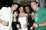 Justin  Solomon, Dayna Leavitt, Nicola , Krys Brito,and Mike Hartman  on 5-30-04 at the Hamptons Magazine/La Perla party at Star Room in Wainscott.<br>photo by Rob Rich copyright 2004<br>516-676-3939<br>robwayne1@aol.com
