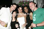 Justin  Solomon, Dayna Leavitt, Nicola , Krys Brito,and Mike Hartman  on 5-30-04 at the Hamptons Magazine/La Perla party at Star Room in Wainscott.<br>photo by Rob Rich copyright 2004<br>516-676-3939<br>robwayne1@aol.com