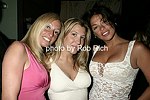 friend, Kerrie Keegan and Fabiana Marangan on 5-30-04 at the Hamptons Magazine/La Perla party at Star Room in Wainscott.<br>photo by Rob Rich copyright 2004<br>516-676-3939<br>robwayne1@aol.com