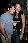 Mike Heller and Allison Hilton on 5-30-04 at the Hamptons Magazine/La Perla party at Star Room in Wainscott.<br>photo by Rob Rich copyright 2004<br>516-676-3939<br>robwayne1@aol.com