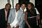 Jamal Tooson and Marques Anderson (Green Bay Packers), Al Reynolds,and Star Jones  at the after party for the G&P foundation at the Star Room on 7-10-04  photo by Rob Rich copyright 2004 516-676-3939 robwayne1@aol.com