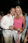 Guest and Edie Kirk  at the after party for the G&P foundation at the Star Room on 7-10-04  photo by Rob Rich copyright 2004 516-676-3939 robwayne1@aol.com